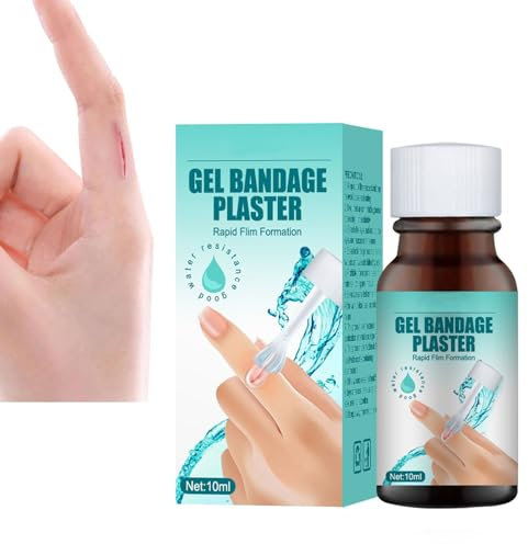 Cerotto liquido per la pelle, impermeabile e traspirante, ad asciugatura rapida, in gel liquido, per graffi, asciugatura rapida, per graffi e piccole ferite (A, taglia unica)