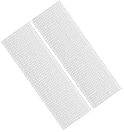 Qianly 100 Piezas Tiras Térmicas Adhesivas para Encuadernación Cintas Reparadoras de Libros Tiras Largas Termofusibles EVA Pegamentos para Álbumes y Fotos, 100 Uds.