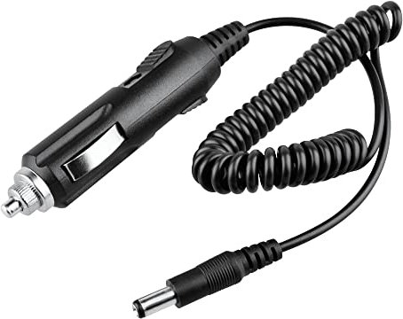 Guy-Tech (en utgångsspets) Bil DC-adapter kompatibel med Insignia NS-DS9PDVD15 NSDS9PDVD15 bärbar DVD-spelare bil fordon båt husbil tändare kontakt strömkabel
