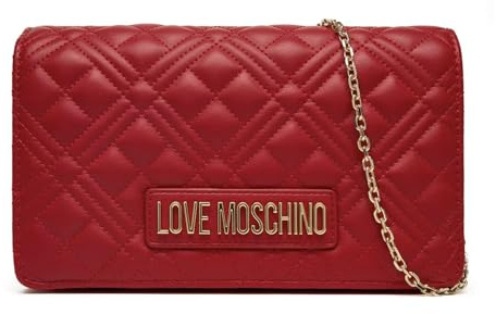 Love Moschino BORSA QUILTED PU ROSSO