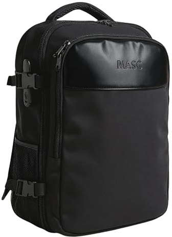 Zaino Ryanair 40x20x25 da Viaggio, Bagaglio a Mano 20L con USB e Scomparto PC, Zaino da Cabina con Lucchetto
