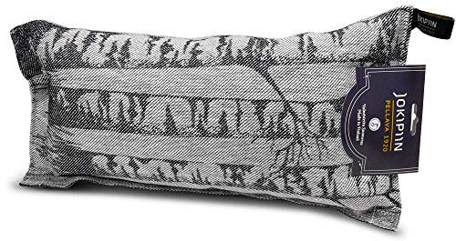 Jokipiin Premium Saunakissen Koivikko 40x22 cm - 100% Made in Finland - Leinen & Baumwolle - Ökotex Zertifiziert - Wellness Kopfstütze & Nackenkissen für Sauna Spa & Erholung