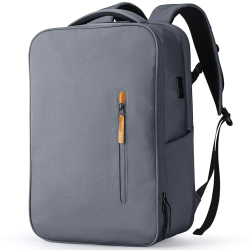 MARK RYDEN 20L Große Kapazität Reiserucksack Damen/Herren, 45x30x15cm Handgepäck Rucksack mit USB-Ladeanschluss für 17,3 Zoll Laptops - Grau