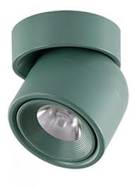 Moderni faretti antiriflesso da 12 W, faretti a soffitto orientabili da superficie, faretti a colori Macaron Cob senza fori di apertura, corridoi, ingressi, faretti a LED, luce bianca fredda 6000K