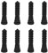 Federzupffinger Ersatzzubehör Haarentfernung Gummistab Teile Haarentfernungsstab Geflügel Geflügelfutterspender (Black)