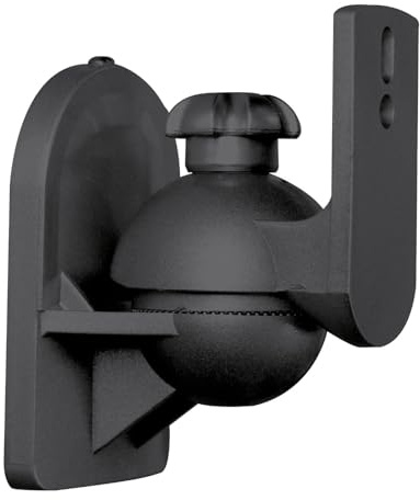 JNSupplier Confezione da 2 staffe per montaggio a parete per altoparlanti satellitari Bose Jewel Cube, morsetti per montaggio a soffitto con rotazione e inclinazione (5)