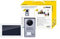 VIMAR K40955 Kit videocitofonico da parete con: videocitofono touch screen vivavoce Wi-Fi a colori LCD 7, targa audiovideo 1 pulsante, alimentatore, completo di staffe per il fissaggio, bianco