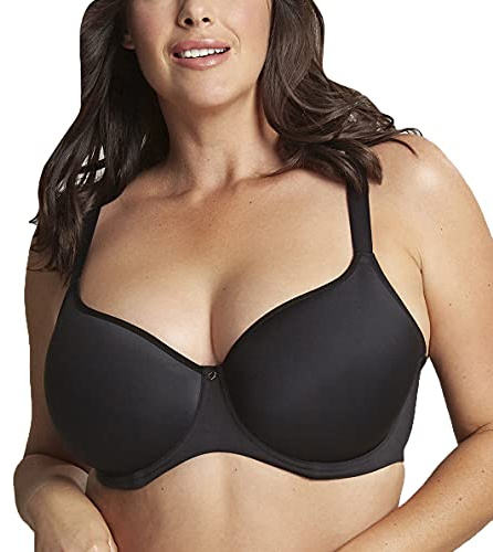 Sculptresse by Panache Womens Elegance Moulded Spacer T-Shirt Underwire Bra, Noir, 34HH US