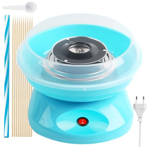 Máquina De Barba De Papá, Máquina De Candy De Algodón, Máquina De Dulces De Algodón, Eléctrico Candy Floss Maker 450w Con Accesorios Para Cumpleaños Varias Fiestas Fácil De Usar Y Limpiar