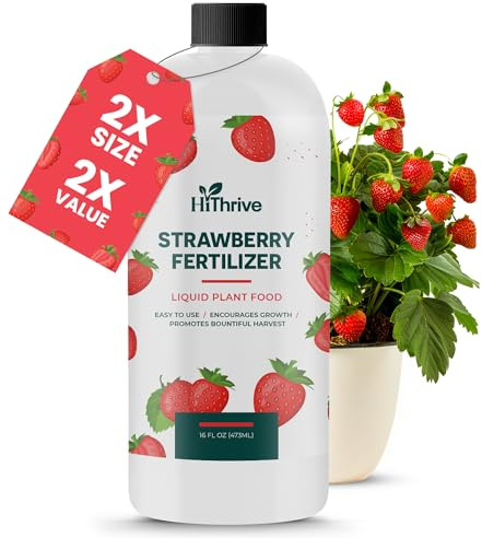 Strawberry Fertilizer for Bigger and Sweeter Strawberries, 16oz