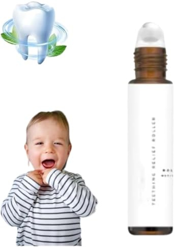 Rouleau de dentition, rouleau de soulagement de la dentition, rouleau de soulagement de la douleur naturelle, rouleau de dentition, rouleau de dentition, réduire l'inconfort (1 pièce)