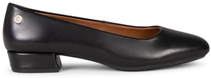 Urban XS – Escarpins à Petit Talon en Cuir Noir, EU 39