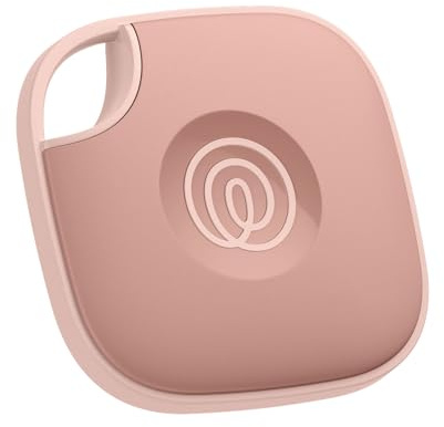 Life360 Tile - Bluetooth Tracker, Keys Finder and Item Locator for Keys, Bags and More. Phone Finder. Both iOS and Android Compatible. 1-Pack (Blush)