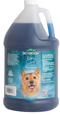 Bio-Groom - Wiry Coat - Hundeshampoo - Für Rassen mit grobem, drahtigem, trockenem Fell - Verleiht Textur und Fülle - Mit Sojaprotein - Mild und sanft - 3,8 L