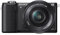 Sony Alpha ILCE-5000 Mirrorless Digital Camera w/ 16-50mm Lens (20.1 MP, DSLR, Black)