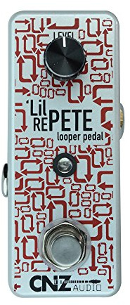 CNZ Audio Lil Re-Pete Looper Chitarra Effetti Pedale, True Bypass