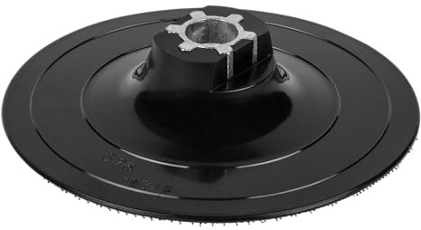wolfcraft Schleifteller für Winkelschleifer, 125 mm - 2285000 - robustes, langlebiges Schleifzubehör für optimalen Heimwerkerbedarf - M14