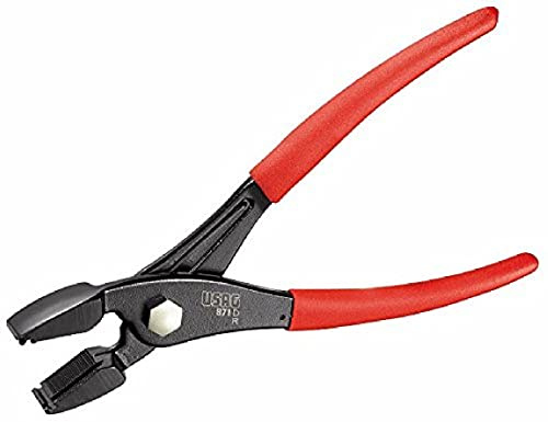 Usag U08710001 871 D_206 Pinza Fascette Auto, Rosso