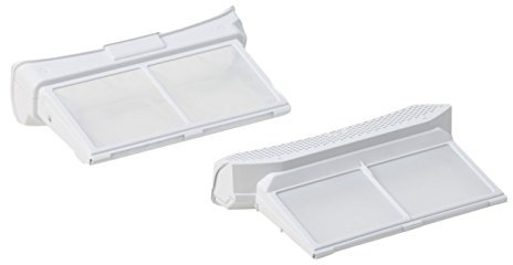 DREHFLEX® - Flusensieb/Sieb passend für diverse Trockner/Wäschetrockner von Bosch/Siemens/Constructa/Neff - passend für Teile-Nr. 00656033 656033-2teilig - aufklappbar