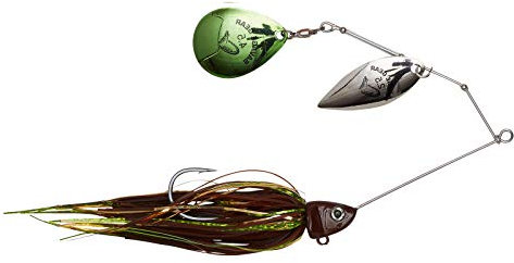 Savage Gear Da Bush Spinnerbait, Farbe:Motor Oil, Größe/Gewicht:14cm / 21g