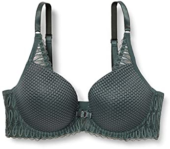 Triumph Aura Spotlight WHP Soutien-Gorge Balconnet Ampliforme avec Armatures, Smoky Green, 85F Femme
