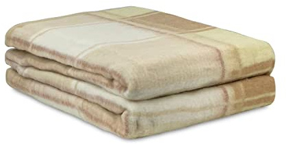 Nada Home Coperta Invernale Misto Lana Matrimoniale 2 Piazze Soraia Blankets 210x250 cm Made in Italy Calda Morbida e Confortevole