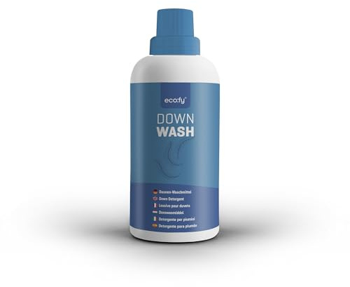 Detergente líquido de plumón, detergente líquido, limpia plumón, edredón, saco de dormir, manta de peso (500 ml)