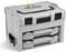 L-BOXX Sortimo LS-BOXX 306 grau Werkzeugkoffer Set inklusiv 2x i-BOXX leer | individuell anpassbar mit Ihrem Logo | Transportsystem Werkzeug