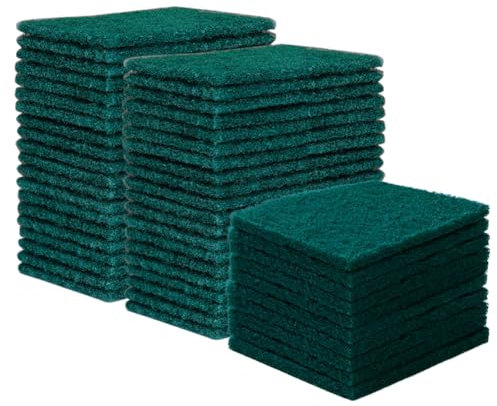 50Pcs Tampons À Récurer Éponge De Nettoyage De Cuisine Éponges De Nettoyage Magique Éponge À Gratter pour Dérouillage De La Cuisine Et Décontamination pour Nettoyer Cuisine, L'Évier Et Bol