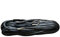 ATV-Windenseil mit Schutzhülle, hochfestes 12 mm x 30 m Synthetisches elektrisches Windenseil for SUV, ATV, UTV, LKW(Noir)