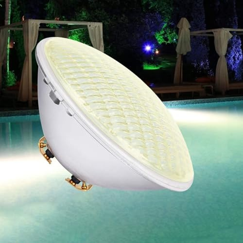 EDXTNKQC Foco Piscina - Luces De Fuentes Subacuáticas, Lámpara LED Para Piscina, Resistente Al Agua IP68, Iluminación Subacuática De 12 V CA/CC(A,18W)