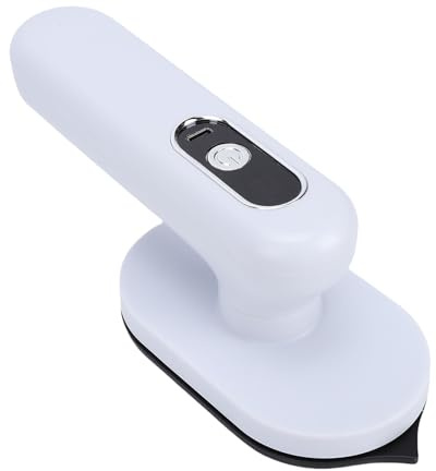 BSTCAR Plancha de Vapor Portátil Plegable para Ropa, Plancha en Seco Inalámbrica, Plancha de Viaje, Mini Plancha de Vapor de 1200mAh para Viaje en Casa