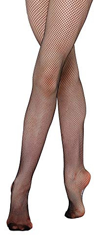 Silky Womens/Ladies Dance Fishnet Tights (1 Pair) (Medium (5ft-5ft8”)) (Black)