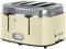 Russell Hobbs 4 Slice Toaster (Stainless steel with retro accents,Fast toasting, Countdown gauge, Lift & Look feature, Variable browning levels, Cancel, frozen & reheat function, Cream) Retro 21692