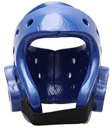 BESPORTBLE Eva Sparring-kopfschutz Für Junge Mädchen Taekwondo-Helm Stoßdämpfender Kampfsport-Helm Mit Belüftung Ohrenschutz Für Training Und Wettkampf Blau