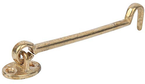 Respicefinem I Chinese Window Antique Brass Security Window Stay Hook Wind Bracebronze (Brass Color)