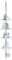 BAOYOUNI Shower Caddy Tension Pole 4 Tier Corner Telescopic Bathroom Shelf Space Saver Extendable Storage Rack Stand Organizer Floor to Ceiling Tidy Rail Height Adjustable - Ivory