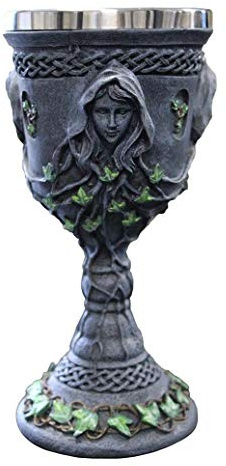 Pacific Giftware Ltd Medieval Renaissance Mother Maiden Crone Triple Goddess Chalice 12oz