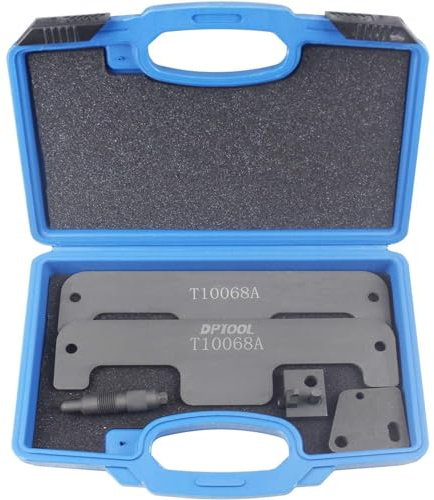 DPTOOL Outils de Calage d'arbre à cames de Moteur Compatible avec Audi VW W8 W12 Touareg et Compatible avec Porshce 3.6 Phaeton 6.0 Outil de Arbre à cames Verrouillage T10068A