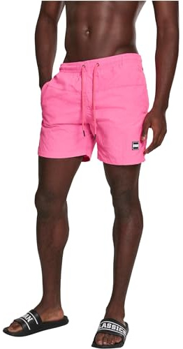 Urban Classics herr Badbyxor Block swim shorts