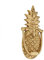 Renovators Supply Manufacturing Door Knockers for Front Door 8 in. Solid Brass Pineapple Shaped Door Knocker with Mounting Hardware