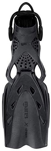 Mares X-Stream Tauchflossen mit Bungee-Riemen (schwarz, klein)