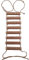 Cat Climbing Frame Outdoor Cat Tree Wall Climbing Bridge Climbing Rope Ladder for Cat Pets Climbing Frame for Wall Cat Wall Furniture Hemp Rope 20in Ladder