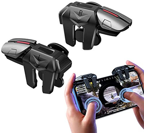 Game Controller Trigger für PU-BG, G21 Gamepad Joystick Aim Shooting L1 R1 Key Button Kompatibel für i-Phone [Video Game]