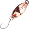Trout Master Blinker zum Forellenangeln Incy Spin Spoon 1,8g, Farbe:Copper/Red