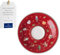 Villeroy & Boch – Toy's Delight Specials Espresso-Untertasse Rot, Spülmaschinenfest, Mikrowellensicher, Untertasse, Espressuntertasse, Untersezter Espressotasse, Weihnachtsgeschirr, Premium Porzellan