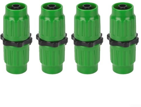 Kit di riparazione di connettori per tubi da giardino, connettori espandibili, raccordi multifunzionali, per tubi da 7,6 m a 30,5 m, accessori per parti (4 pezzi)