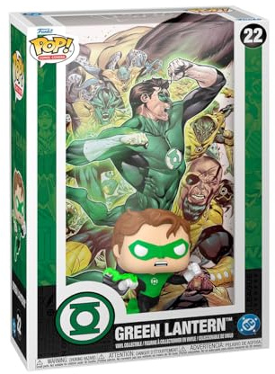 Funko Pop! Comic Cover DC – Green Lantern - DC Comics- Figura de Vinilo Coleccionable - Idea de Regalo - Mercancia Oficial - Juguetes para Niños y Adultos - Cartoons Fans