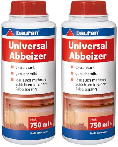 Baufan Universal Abbeizer Geruchsmild 750 ml (Packung mit 2)