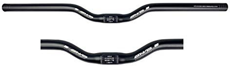 BNVB Mountainbike Aluminiumlenker 25.4mm/31.8mm, Riser Bars 680mm, Schwarz, 220g